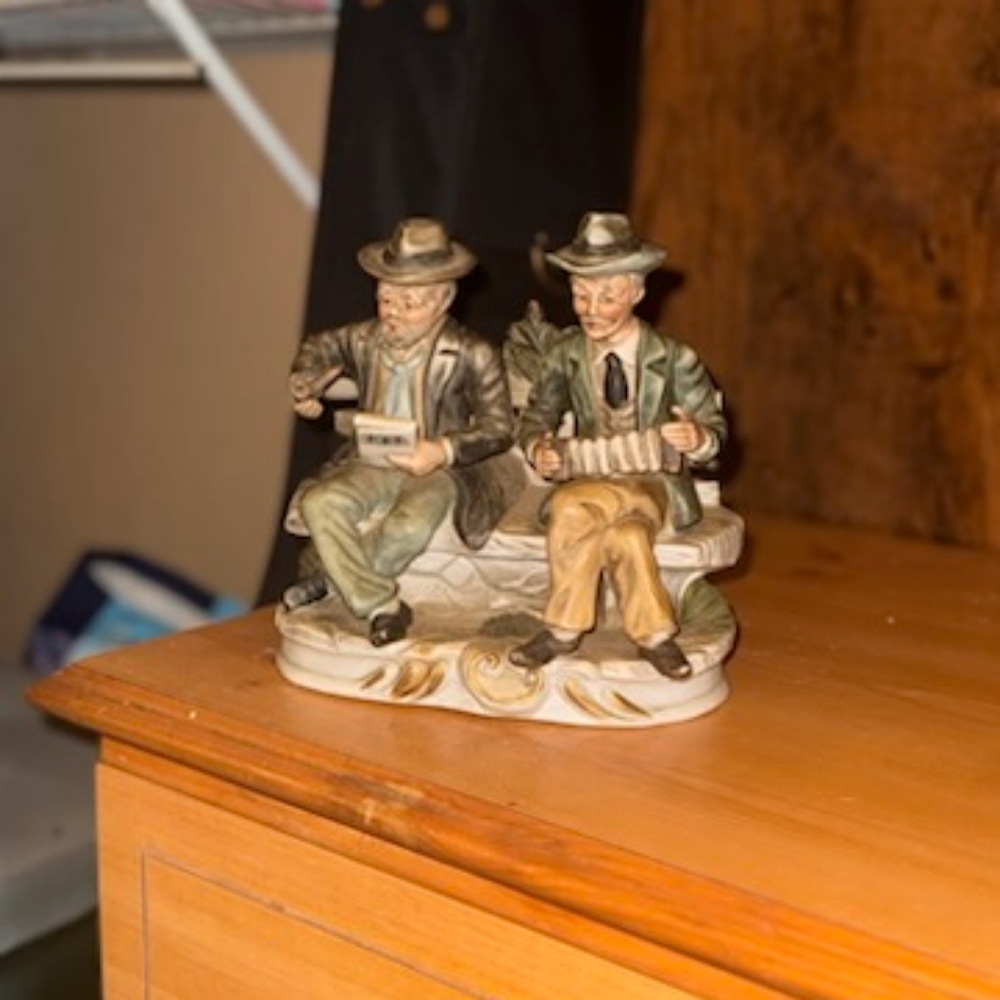 Super antique ceramic sculpture